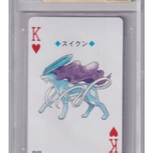 Suicune Hjerter Konge Silver Poker Set  BGS 9.5