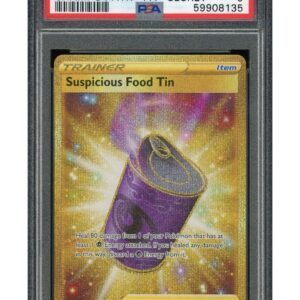 Suspicious Food Tin 080/073 PSA 9