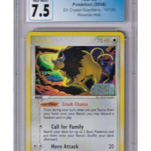 Tauros 12/100 Reverse Foil CGC 7.5
