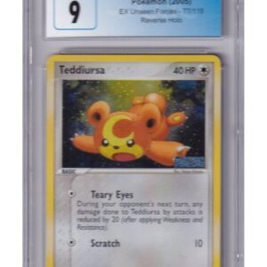 Teddiursa 77/115 Reverse Foil CGC 9