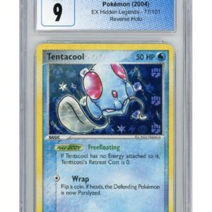 Tentacool 77/101 Reverse Foil CGC 9