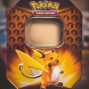 Pokémon tinbox med vilkårligt Pokémonmotiv (tom)