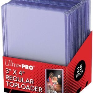 Toploader 3x4 Regular 25 stk. top-loading (76x103mm) - Ultra Pro