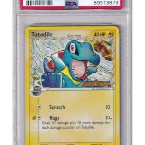 Totodile &delta; 67/101 Reverse Foil PSA 6