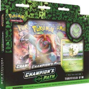 Turffield Gym Pin Collection Box.