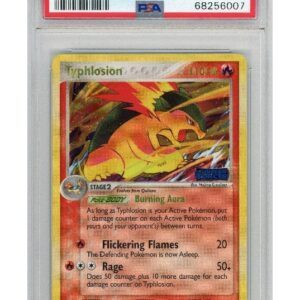 Typhlosion 17/115 Reverse Foil PSA 10