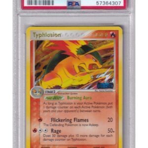 Typhlosion 17/115 Reverse Foil PSA 7