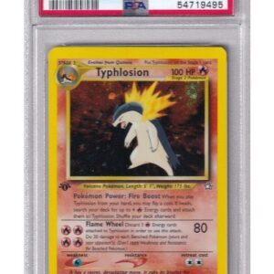 Typhlosion 18/111 1st Edition PSA 5