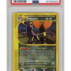 Umbreon 41/147 Reverse Foil PSA 8
