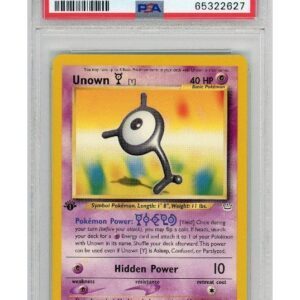 Unown [Y] 40/64 1st Edition PSA 10