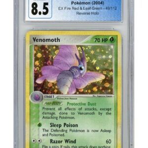 Venomoth 49/110 Reverse Foil CGC 8.5