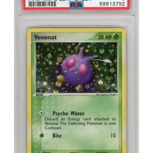Venonat 84/112 Reverse Foil PSA 6
