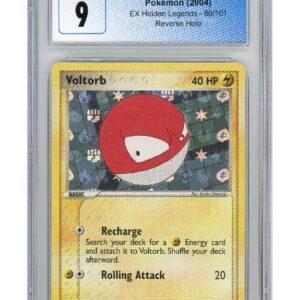 Voltorb 80/101 Reverse Foil CGC 9