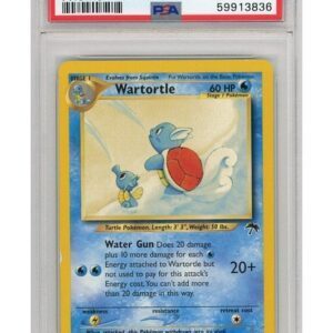 Wartortle 15/18 PSA 7