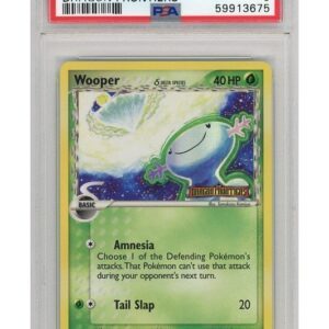 Wooper δ - 71/101 - Reverse Foil - PSA 9