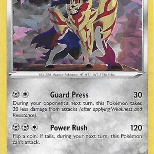 Zamazenta - 140/192 - Cracked Ice Holo