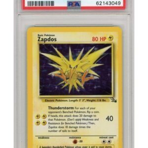Zapdos 15/62 PSA 8