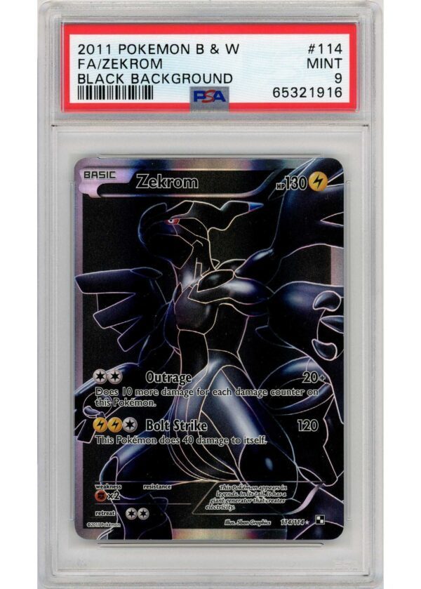 Zekrom - 114/114 - PSA 9