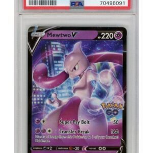 Mewtwo V SWSH223 PSA 9