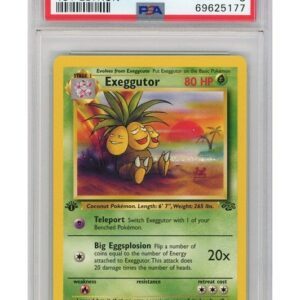 Exeggutor 35/64 1st Edition PSA 8