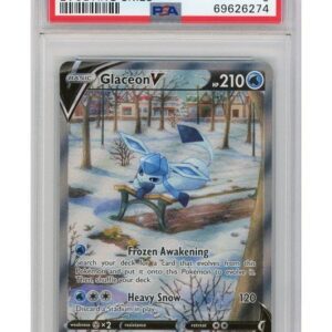 Glaceon V 175/203 PSA 9
