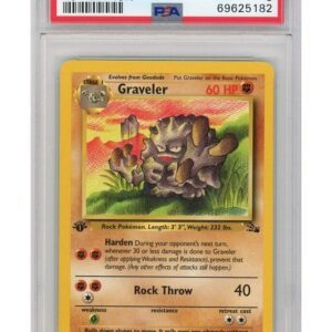 Graveler 37/62 1st Edition PSA 8