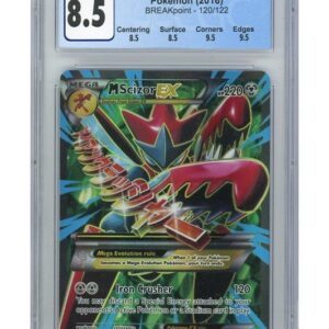 M Scizor EX 120/122 CGC 8.5