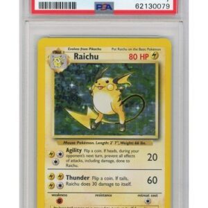 Raichu 14/102 PSA 7