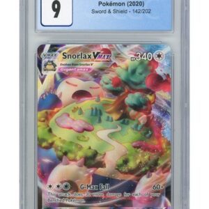 Snorlax VMAX 142/202 CGC 9