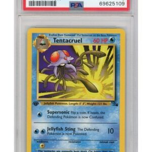 Tentacruel 44/62 1st Edition PSA 8