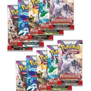 10 Booster Pakker fra SV2 Paldea Evolved.