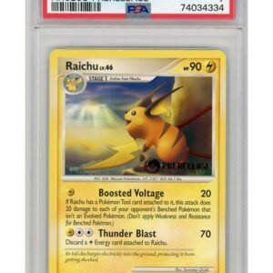 Raichu Prerelease 27/99 PSA 7
