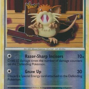 Raticate - 34/90 - Reverse