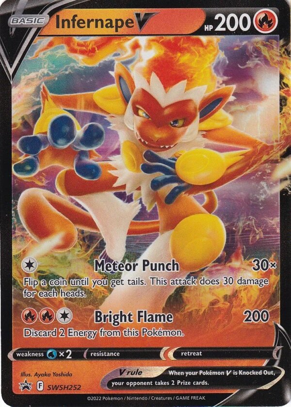 Infernape V - SWSH252