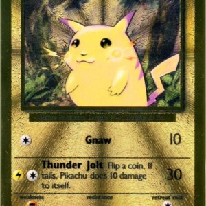 Pikachu - 58/102 - Metal kort - Celebrations UPC