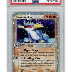 Swampert ex - 95/95 - PSA 8
