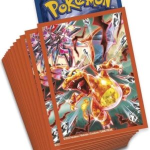 Tera Charizard Deck Protector Sleeves 65 stk. (66x91mm)