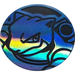 Blastoise Pokemon mønt (Blå - Sheen Holo) - Almindelig