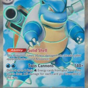 Blastoise ex - 184/165