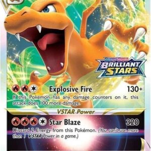 Charizard VSTAR - 018/172 - Brilliant Stars Stamp - JUMBOkort