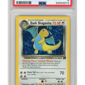Dark Dragonite 5/82 PSA 8