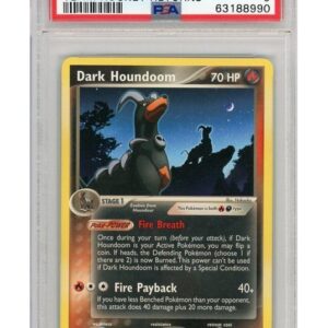 Dark Houndoom - 37/109 - PSA 9