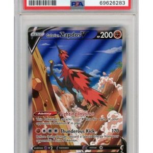 Galarian Zapdos V - 174/198 - PSA 9