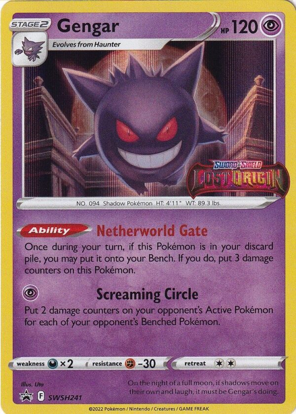 Gengar - SWSH241 (Prerelease)