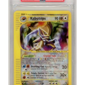 Kabutops - 12/12 - Box Topper - PSA 9