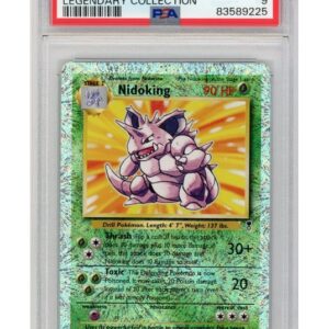 Nidoking 31/110 Reverse Foil PSA 9