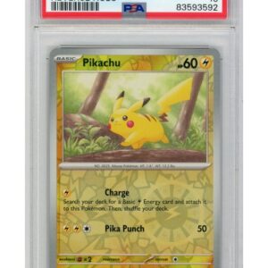 Pikachu 025/165 Reverse Foil PSA 10