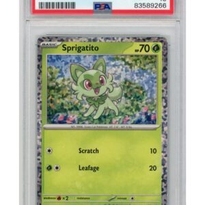Sprigatito - 001/015 - PSA 10