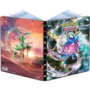 Stor mappe med pokemonmotiv (9 kort pr. side)(TEF)