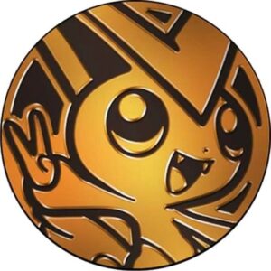 Victini Pokemon mønt (Bronze - Mirror Holo) - Stor